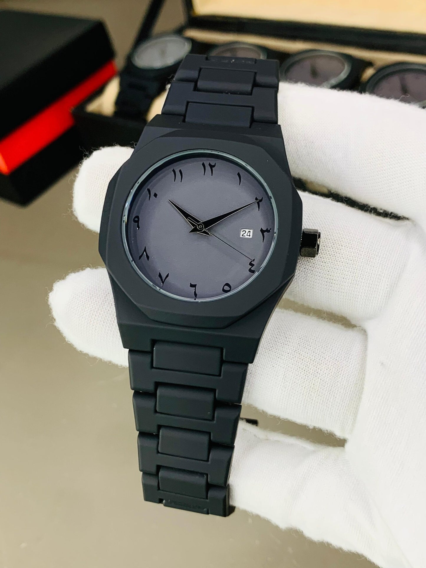 Arabic Aura Watch Royal Oak Automatic Watch