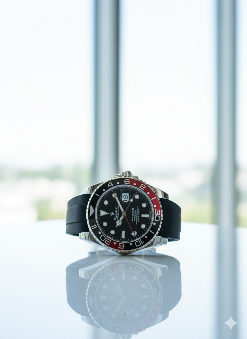 Premium Men’s Analog Belt Watch with Date Display